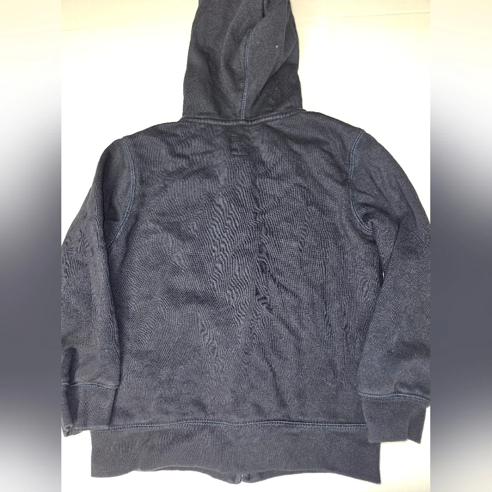GAP Navy Blue Hoodie with American Flag Logo